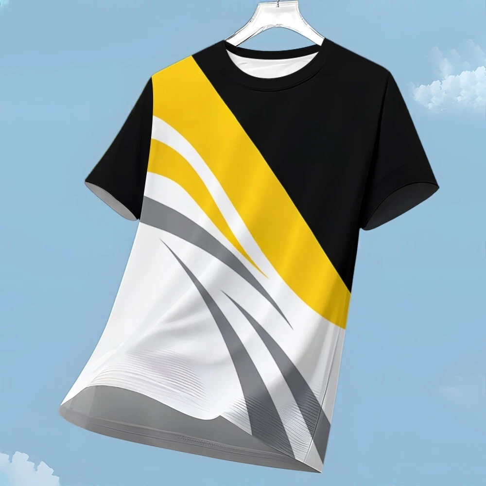 Gym Shirt Men Sports Casual Jersey Breathable Quick Dry Short Sleeve T-Shirt Outdoor Running T-Shirt Fitness Tops Men's Clothing