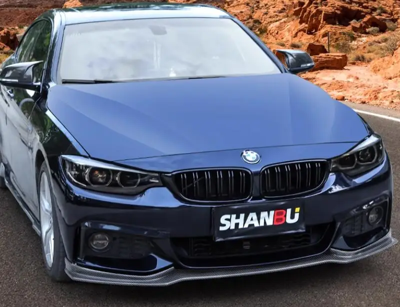 

Real Carbon Fiber For Bmw F32 F33 F36 4 Series 428i 430i Front Bumper Lip Rear Diffuser Splitter Side Skirt Empennage Body Kit
