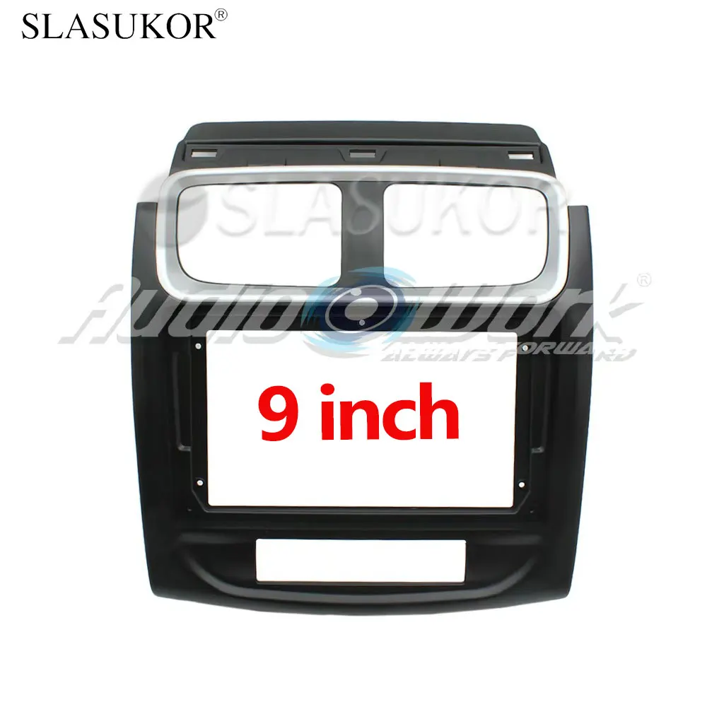 Adaptador de Fascia de marco de coche de 9 pulgadas para DODGE AVENGER 2011-2014 marco sin Cable Panel de montaje de tablero de Radio Android