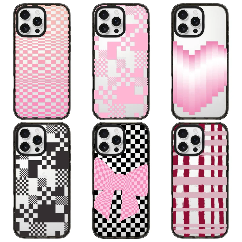 

Mosaic 2.0 Acrylic Black Border IPhone 12 13 14 15 16 17 Pro Max Case - Protective IPhone Case