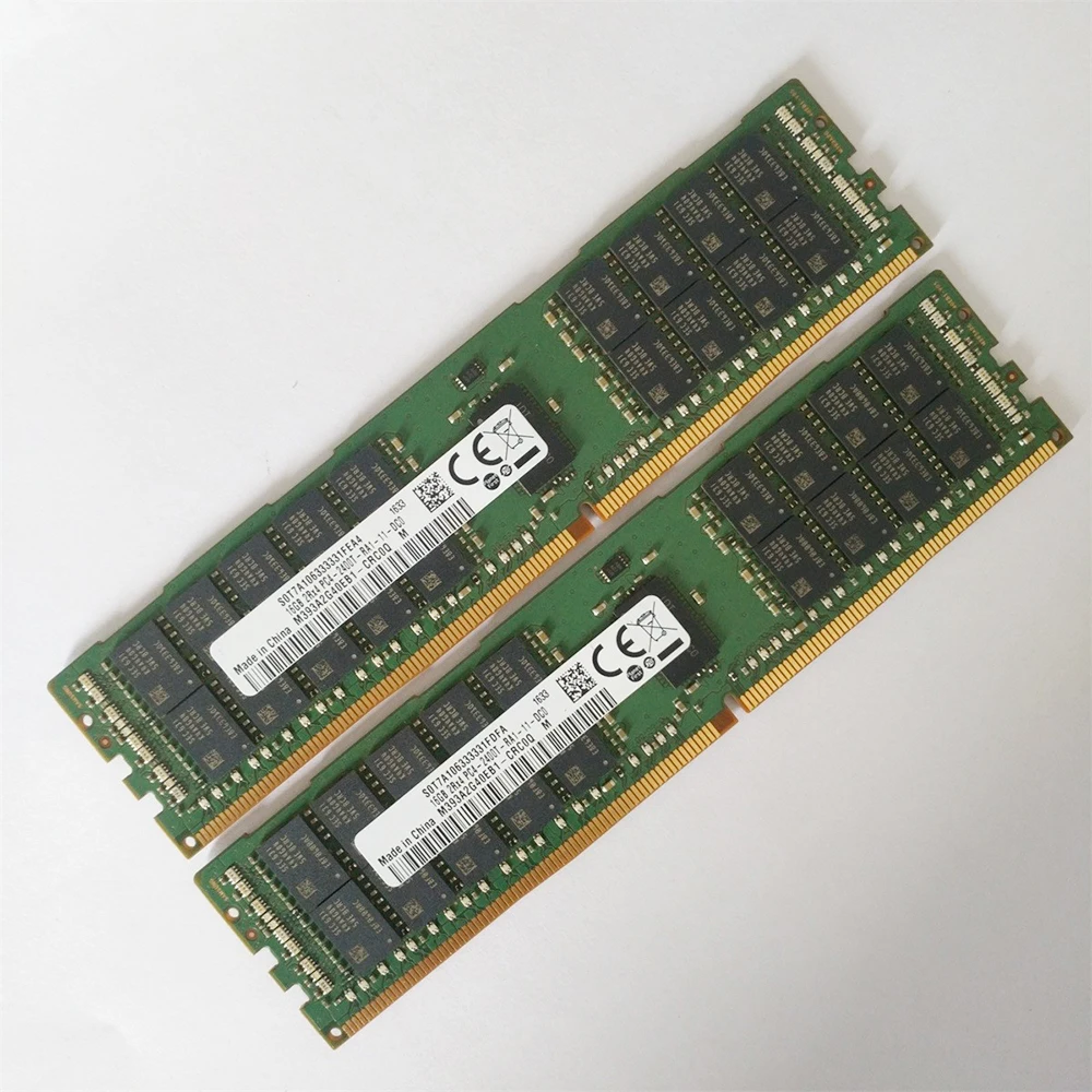 1 pz M393A2G40EB1-CRC0Q RAM 16GB 16G 2 rx4 2400T 2400 DDR4 REG per memoria Server Samsung