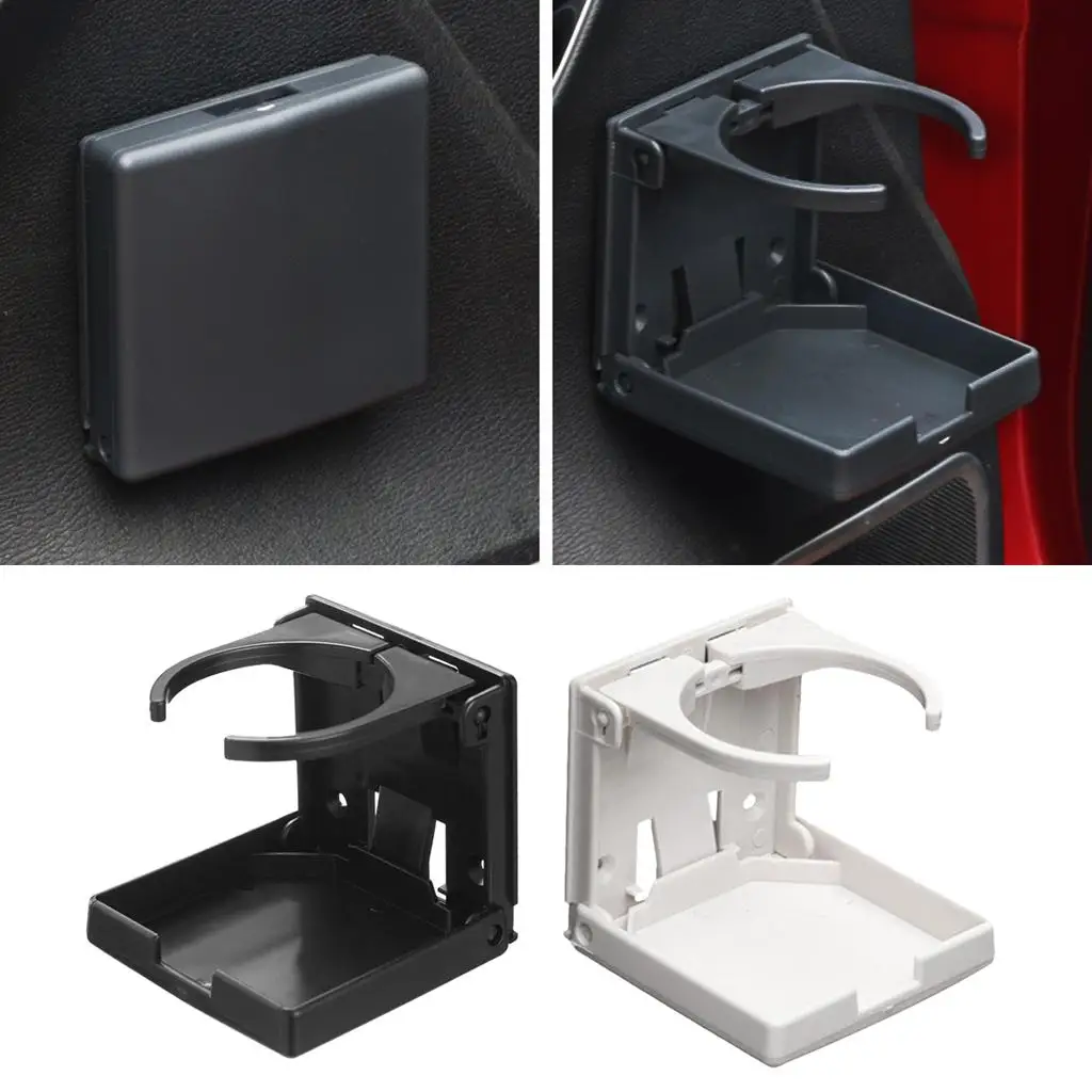 

Universal RV Cups Drink Holder Space Saving Foldable Plastic Beverage Storage Tray for Car Boat Truck Camper RV Van Camping