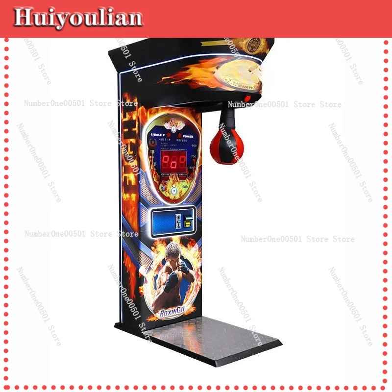 Commercial Boxing Machine Game Console Dragon Fist 3 Hercules Boxing Force Measuring Machine Boxing Video Game Console