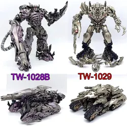 BAIWEI Transformation TW1029 Megatank Galvatron TW1028B  Shockwave Simple Coating Version SS13 Studio Series MP36 Action Toy