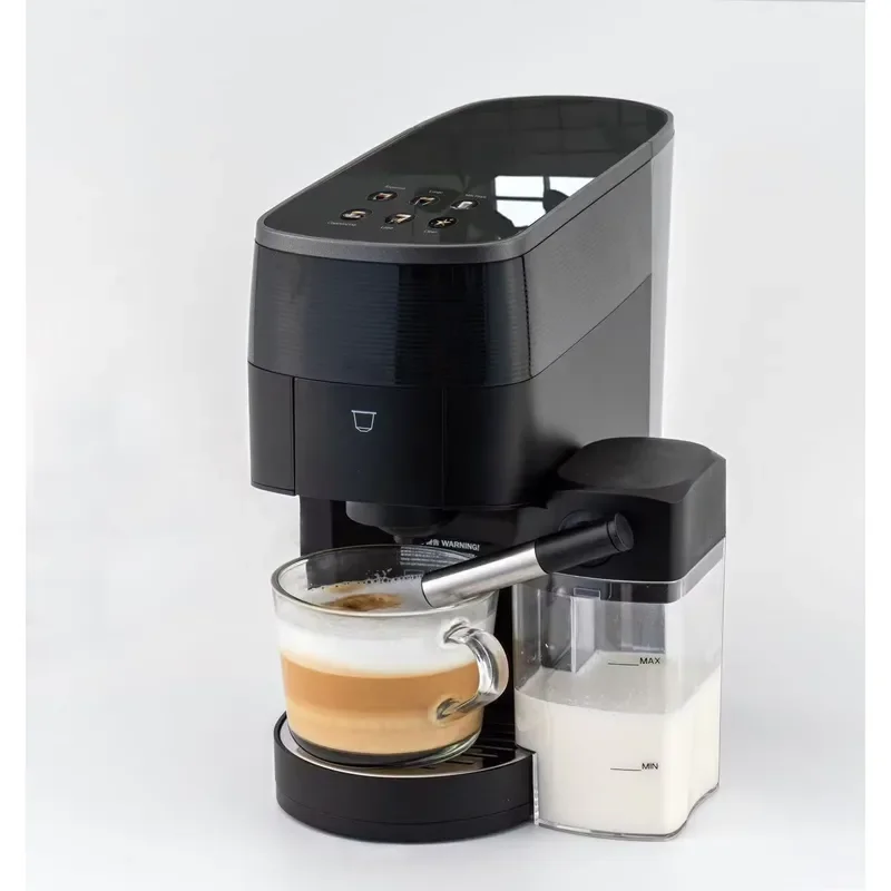 【2026】 2025 New Style Multi Function Capsue Coffee Maker with Touch Screen Button and Milk Tank Automatic Coffee