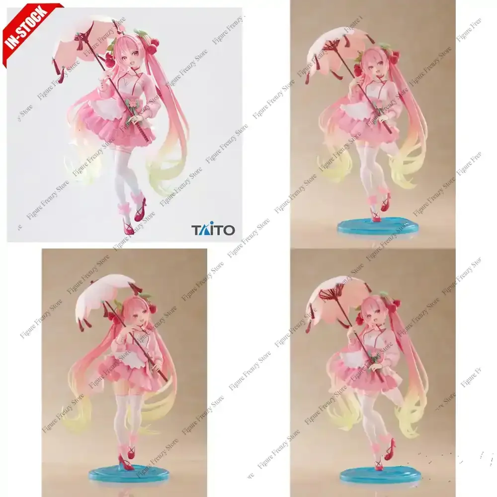 

Специальное предложение: Оригинальная коллекционная фигурка AMP+ Хатсуне Мику 21 см в платье Сакура, аниме-фигурка из ПВХ