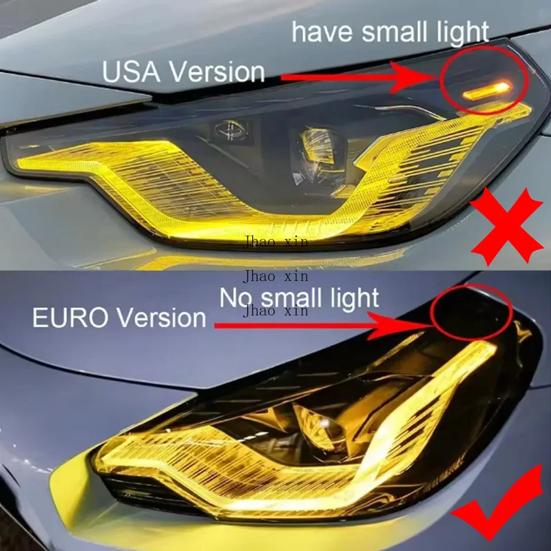 Suitable For BMW 2 Series M2 G42 G87 2022-2024 European Version Angel Eye Ballast Chip Module Multiple Colors Car Headlight CHIP