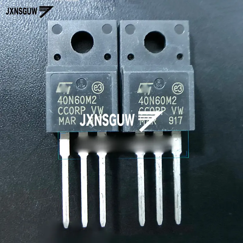 10PCS NEW STF40N60M2 STP40N60M2 Field Effect Transistor 40A 600V 40N60M2 One-Stop Distribution BOM IC Electronic Component