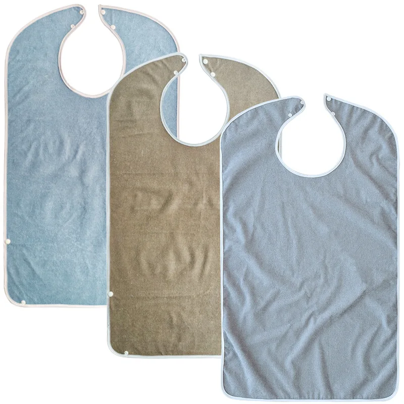 

Waterproof Bibs for The Elderly Large Adult Towel Bibs Saliva Towels for The Elderly Waterproof and Dirt-proof