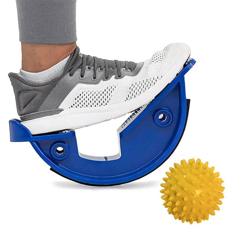 

Foot Stretcher Rocker Calf Ankle Stretcher Board for Plantar Fasciitis Achilles Tendinitis Yoga Fitness Muscle Stretching