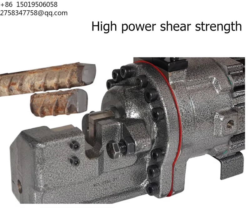 RC-16 Handheld Electric Hydraulic Rebar Cutter Quick Construction Cutting 16mm Engine Core Component China Manufacturer