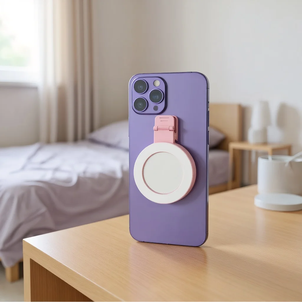 

Зеркало для селфи с заполняющей подсветкой — волшебная сетка Beauty 2-в-1 для прямой трансляции iPhone