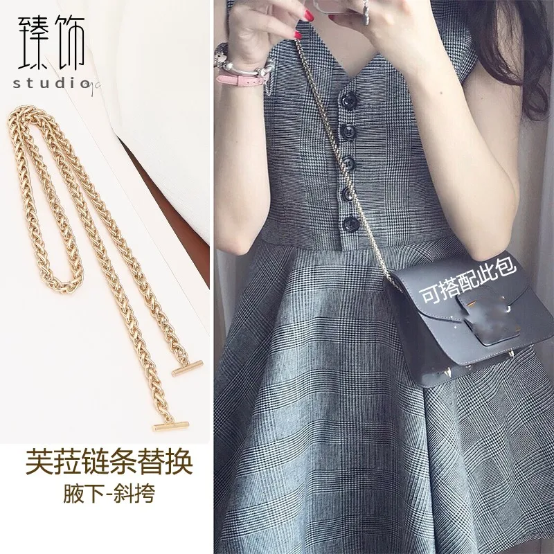 Wholesale Luxury Bag Chain for the Luxury for la Bag Straps with High Quality Metal Buckles Crossbody with T Hook