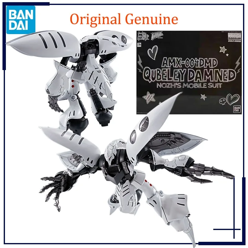 

Original Genuine Bandai Anime GUNDAM QUBELEY DAMNED MG 1/100 PB GBWC Assembly Model Toy Action Figure Gift Collectible Ornaments