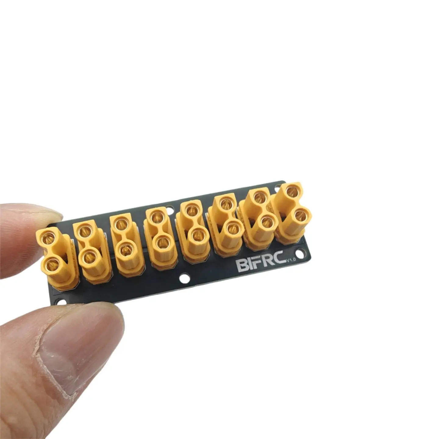 100A Load Current Power Distribution Board 8-channel XT30 Plug Output Terminals 53x19mm Mini PCB for RC Car Boat DIY Accessories