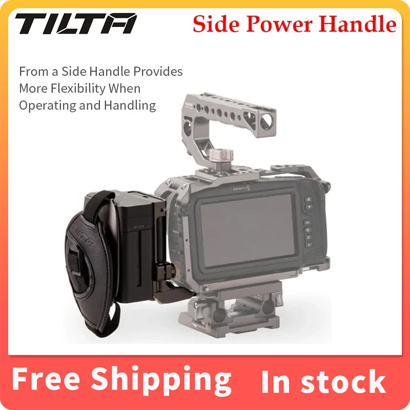 TILTA TA-SFH/SH ручка бокового питания и ручка бокового фокуса для аккумулятора F970, клетки для камеры Sony A7/A9 и Canon 5D/7D
