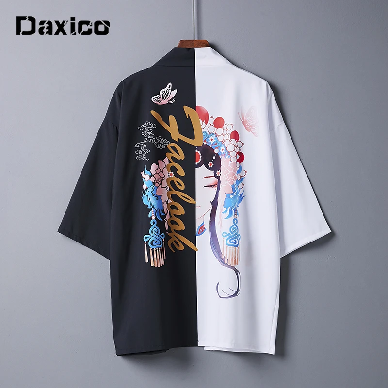 Kimono Women Japanese Yukata Asian Clothes Cardigan Shirt Traditional China's wind Cardigan Streetwear Harajuku Female Haori