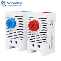 KTO011 KTS011 Mechanical Switch NO NC Thermoregulator AC220V Industrial Thermostat DIN Rail Cabinet Temperature Controller 60℃
