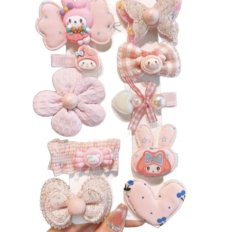 

Children's Hairpin Kulomi Bangs Clips Side Clips Cartoon Back of Head Flower Hairpin Girls Headdress Girl Accessories Pretty Toy