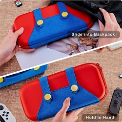 Suitable for Nintendo Switch storage bag  OLED/Lite host accessories protection bag anti drop NS charger base portable hard bag