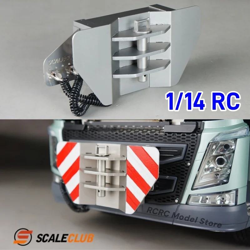 1/14 SCALECLUB RC LKW Anhängerkupplung Vorderhaken QTG-VO-1 für Tamiya 1 14 FH16 RC Fernbedienung Traktor LKW Teile Zubehör