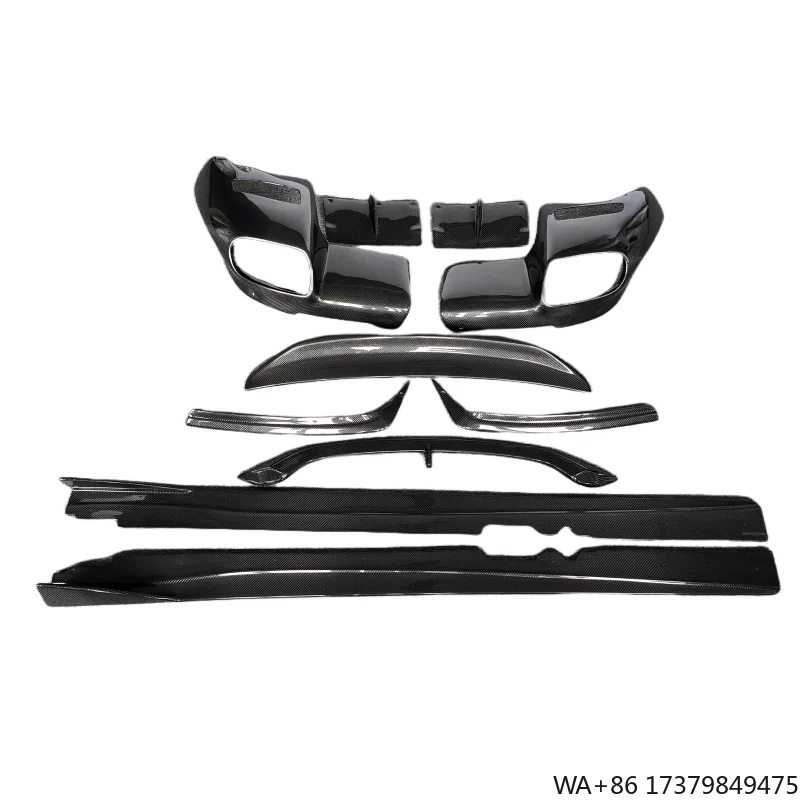 

Used for Ferrari F12 to Improve RZ Style Front Lip Side Skirts and Rear Lip Tail wings F12 Carbon Fiber Body Kit