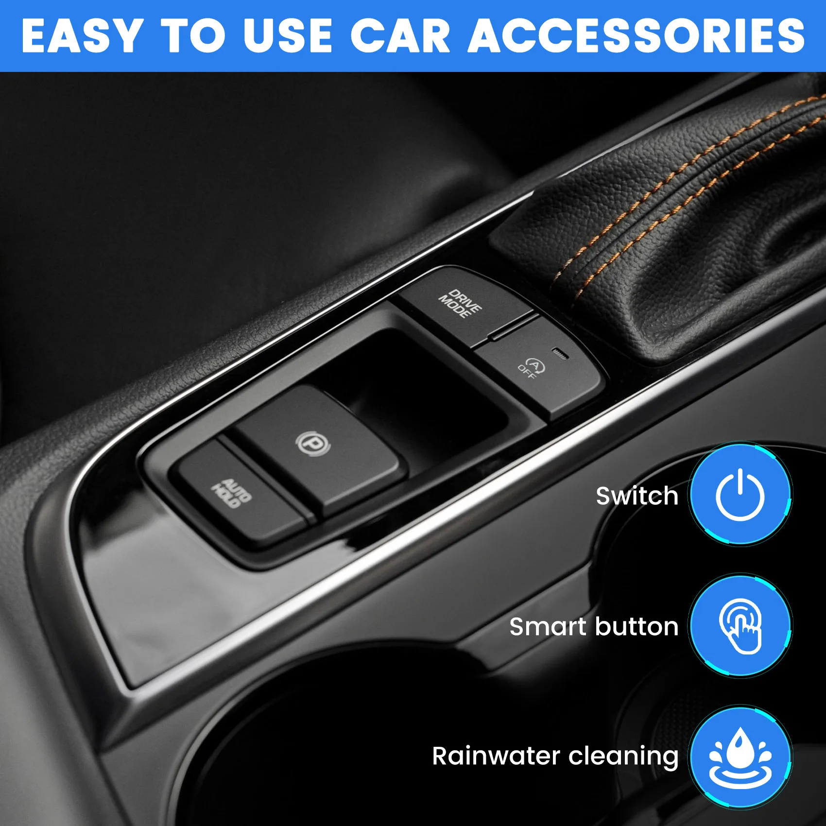 

Electronic Hand Brake Switch Start Stop Button For Sonata LF 2015-2017 93300C1330 93300-C1330