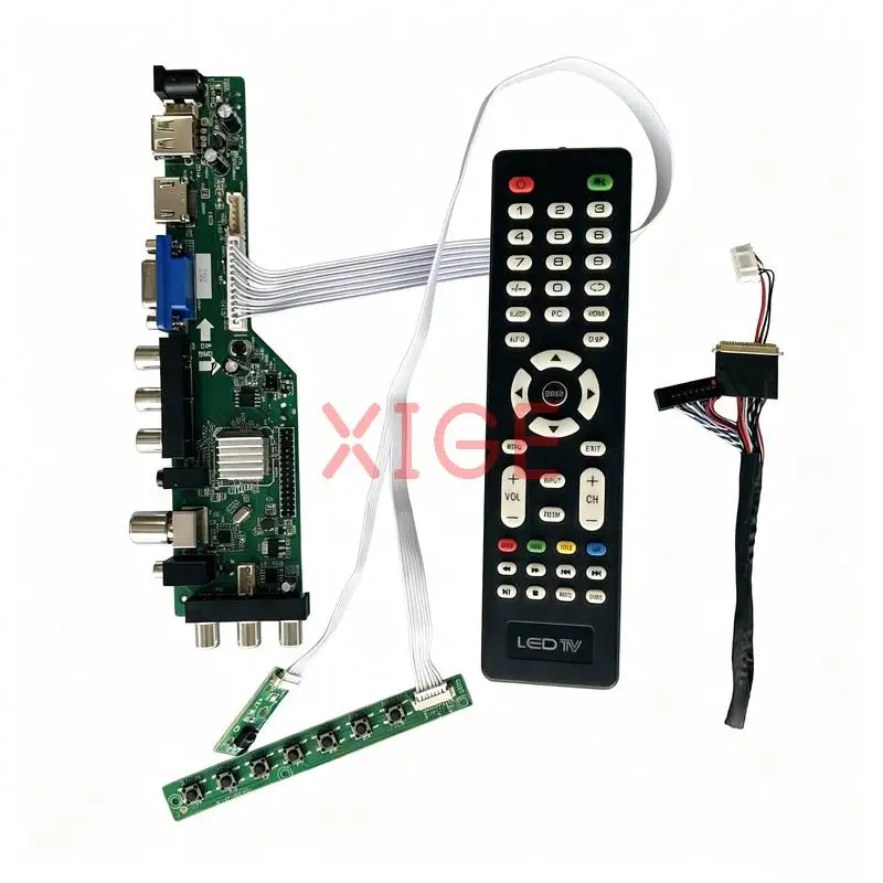 

For LP156WF1 LP156WF4 LP156WFC LP156WF2 Controller Board DIY Kit 1920*1080 1920x1080 Laptop Panel LVDS-40Pin DVB/USB/AV/VGA/HDMI