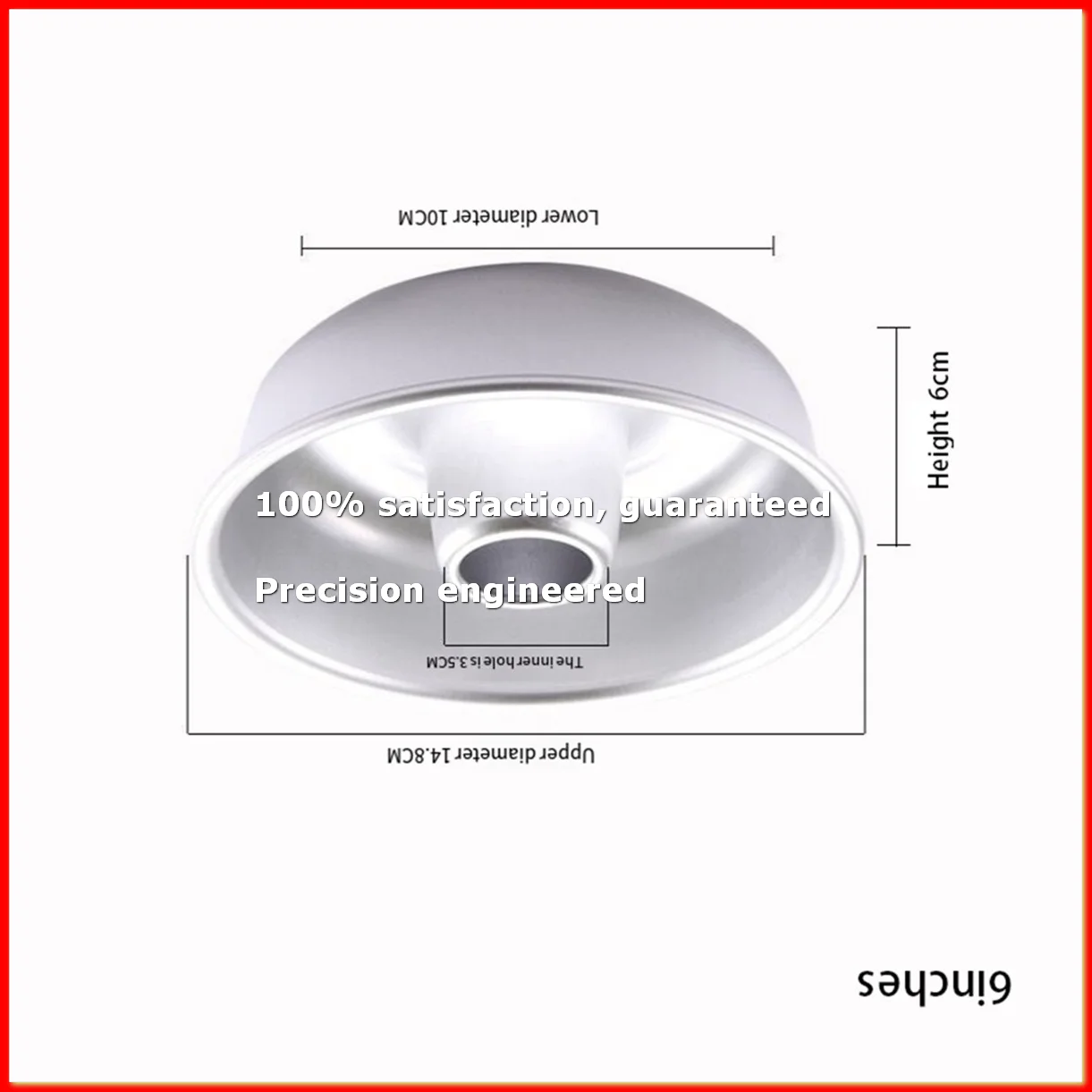 3Pcs 6/7/9 Inches Angel Food Cake Pan Griddle Cake Pans Baking Pans Fluted Tube Pan Dessert Mold Donut Mold-A79M