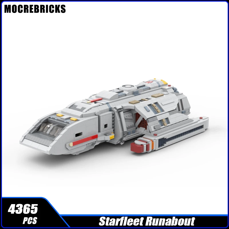 Space War Series Starfleet Airship MOC Building Block Technology Assembly Model Brick Toys Children's Christmas Gifts