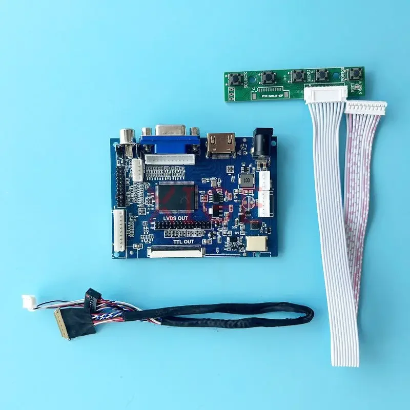 

Driver Controller Board Fit BT140GW01 BT140GW02 BT140GW03 LVDS 40 Pin VGA 2AV Compatible-HDMI Laptop Matrix 14" 1366x768 DIY Kit