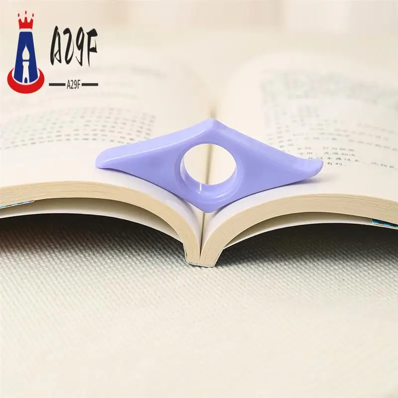 

A29F-5Pcs Book Page Holder, Handmade Thumb Book Page Holder Reading Accessories Ring Book Opener Bookmark For Book Lovers