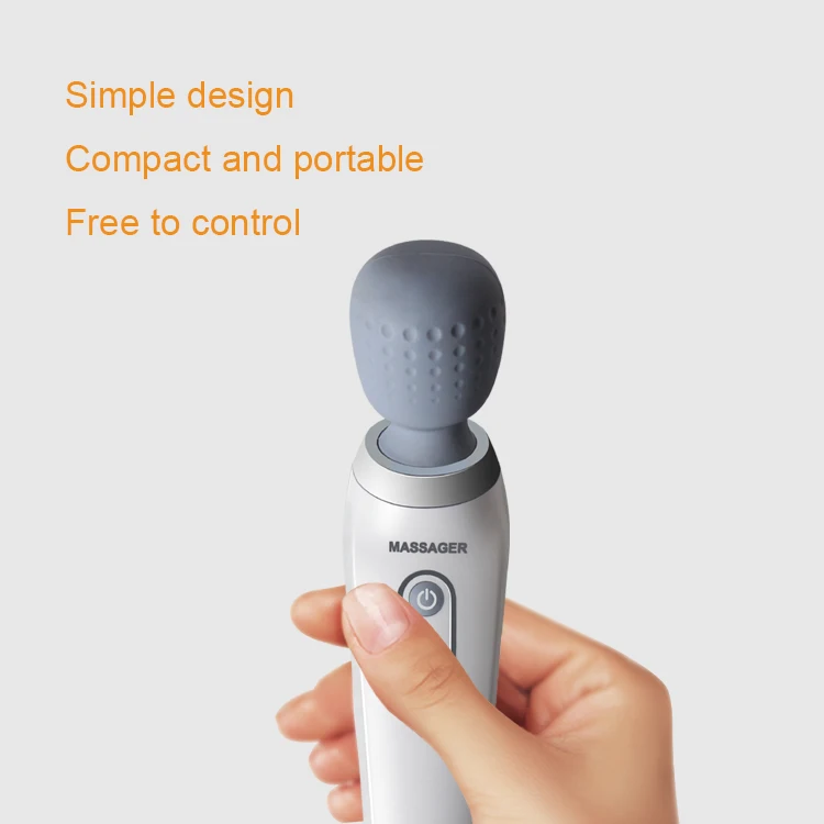 2024  Hot Selling Cordless  Percussion Full Body Handheld  Massager with Heat Massager for Hand Fingers Palm Massager