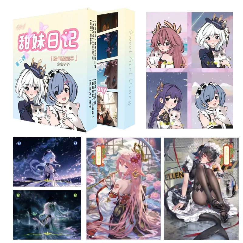Sweet Girl Diary 2 Waifu Card Goddess Story Collection Cards Booster Shunka Rare Anime Girls Trading Cards