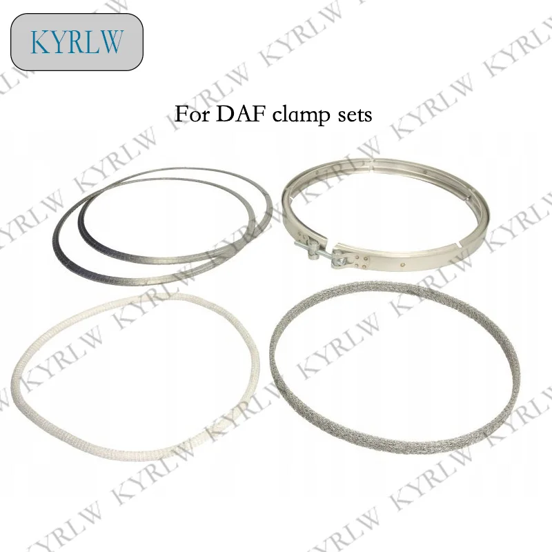 2Al042 - Dpf Seal Kit Daf Xf106 480 E6 Restyling Dpf Particulate Filter Gasket + Clamp 2192099 / 2325403 / 2134535