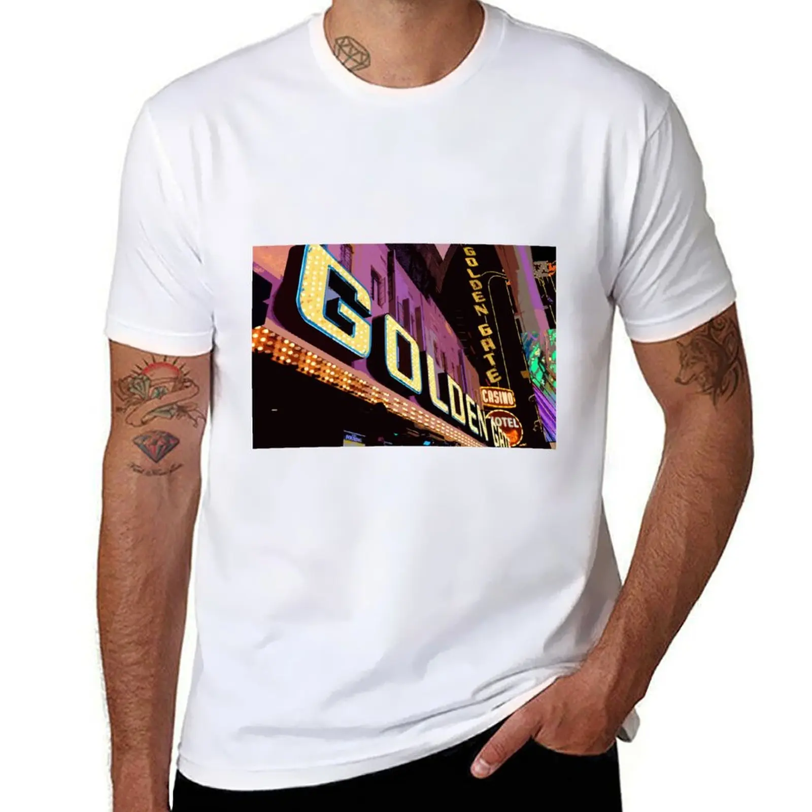 

Gate, t for shirt Vegas men Golden Las cotton man shirts t designer shirts man 100% T-Shirt t