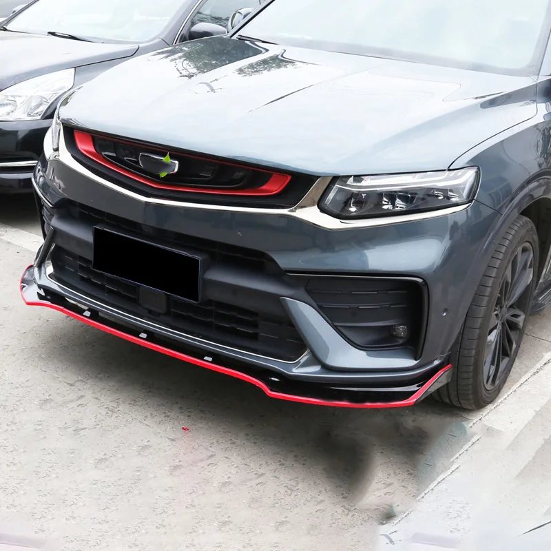 Per Geely 2019-2022 XINGYUE XINGYUE S TUGELLA modificato paraurti anteriore labbro pala Surround Spoiler