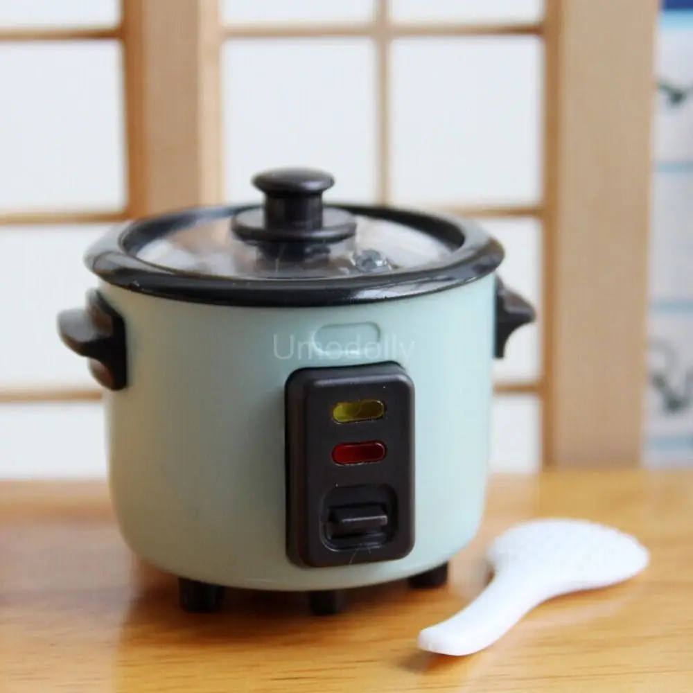 Excelent Play Scene  Food Model  House Mini Rice Cooker Kitchen Appliances
