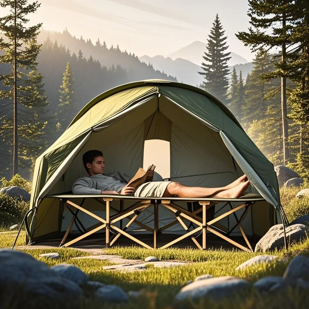 

Durable Outdoor Individual Tent for Backpacking,CZX-725 1 Person Tent Not Include Cot,1 Person Tent,Ground Tent,Sleeping Tent