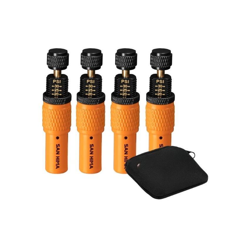 

4-Piece set Automotive 4WD General purpose tire deflation valve Bleed valve