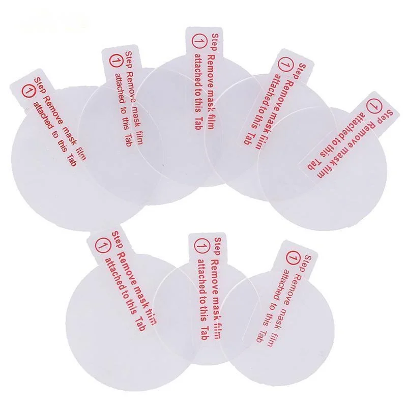 2 Piezas Protector de Pantalla de Vidrio Templado para Reloj, Ajuste 27mm 28mm 29mm 30mm 32mm 34mm 35mm 36mm 37mm 40mm 42mm 7