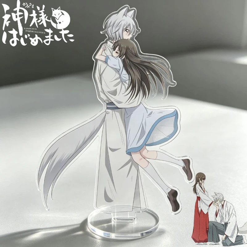 Anime Kamisama Love Momozono Nanami Tomoe Cosplay Standing Plate Kawaii Acrylic Figure Stand Desktop Ornament Decoration Prop