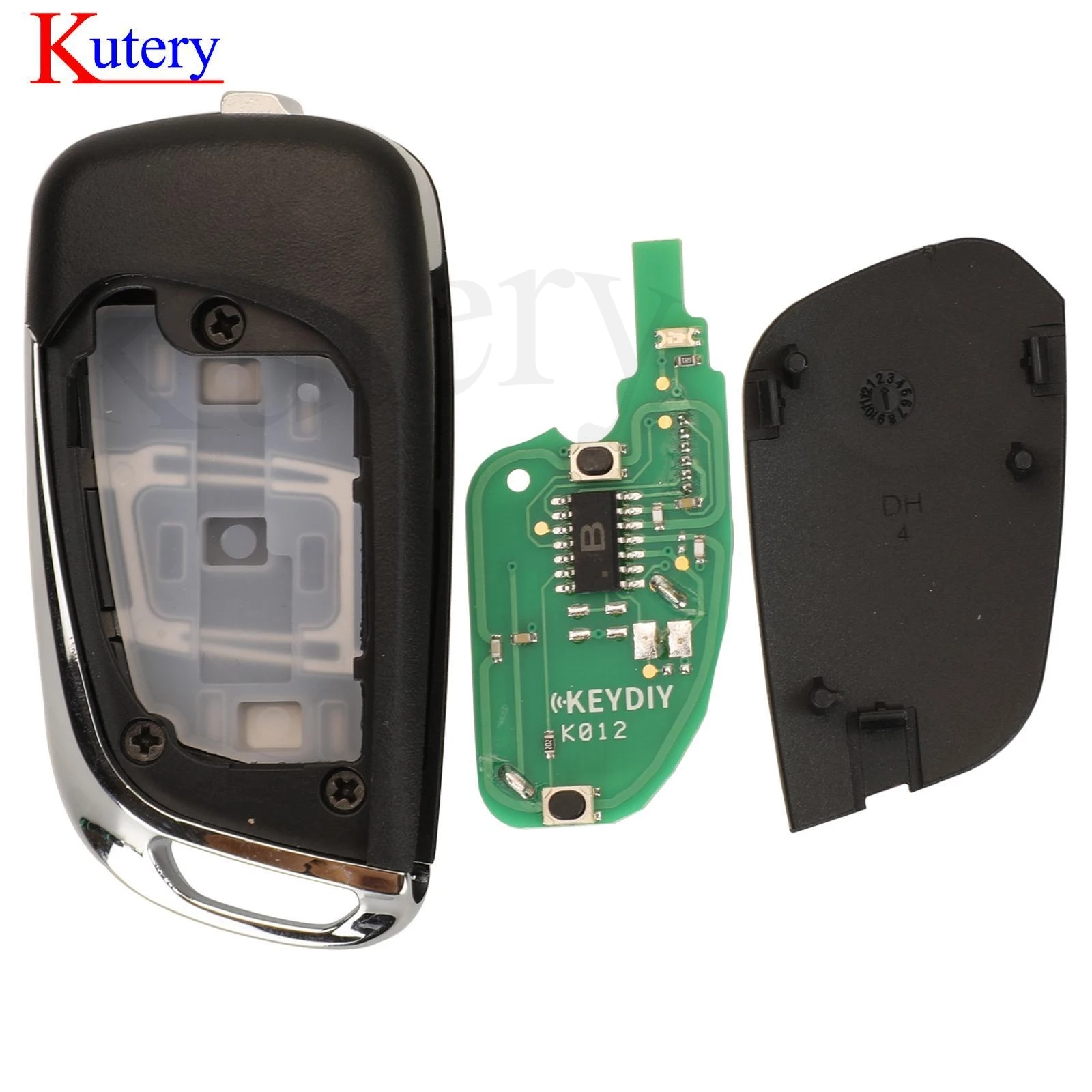 jingyuqin 2 Buttons 433MHz ID70 Chip KD Remote Upgrade Folding Flip Remote Car Key For PEUGEOT 406 With Uncut NE78 Blade