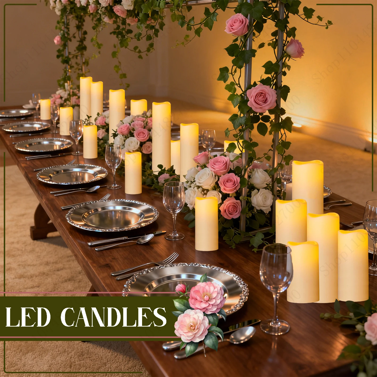 Thumbnail 4 - #12 Latest Decorative Candle Sets Offers