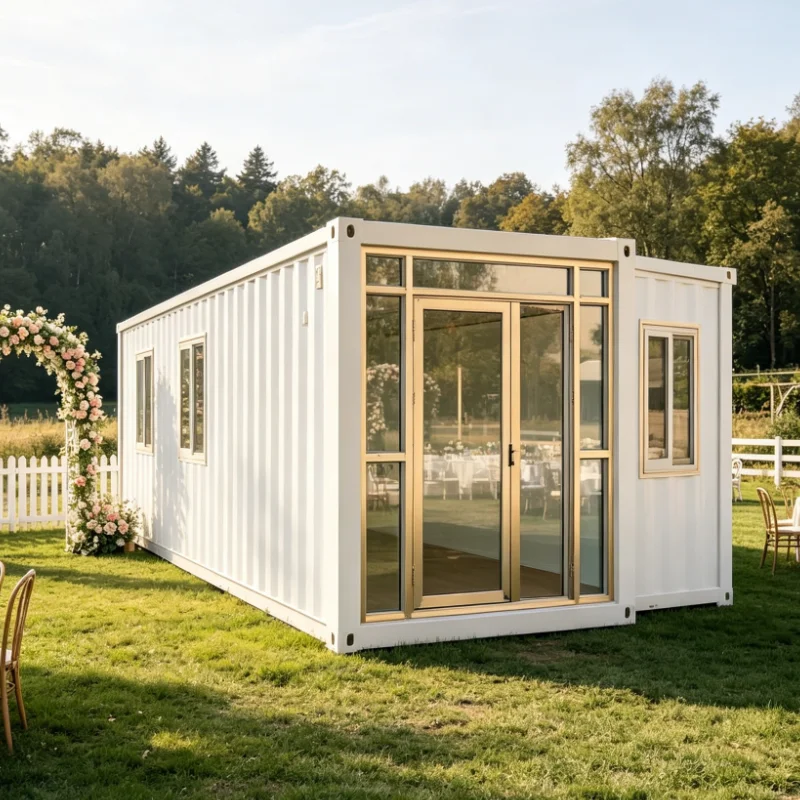 Factory Direct Expandable Container Cabin 20ft &40ft, Prefabricated 3-5 Bedroom House, Fast Delivery for Temporary Housing