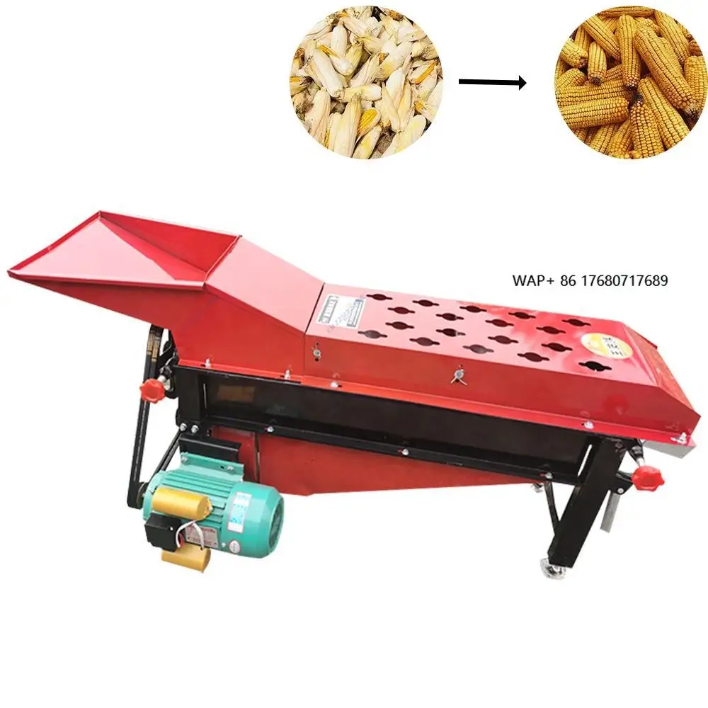 

Electric Corn Husk Sheller Sweet Corn Threshing Machine Maize Thresher Electric Maize Husking Threshing Machine