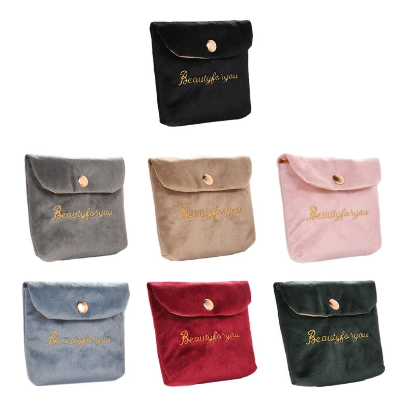 Mini Sanitary Pad Storage Bag for Women, Makeup Bag, Napkin Towel