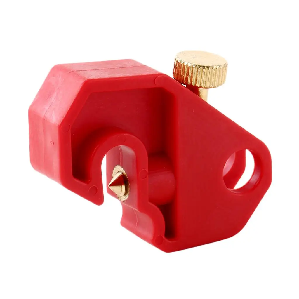 Circuit Breaker Lockout Device Universal Safety Lock Miniature Fuse Lock Plastic for Machine Maintenance