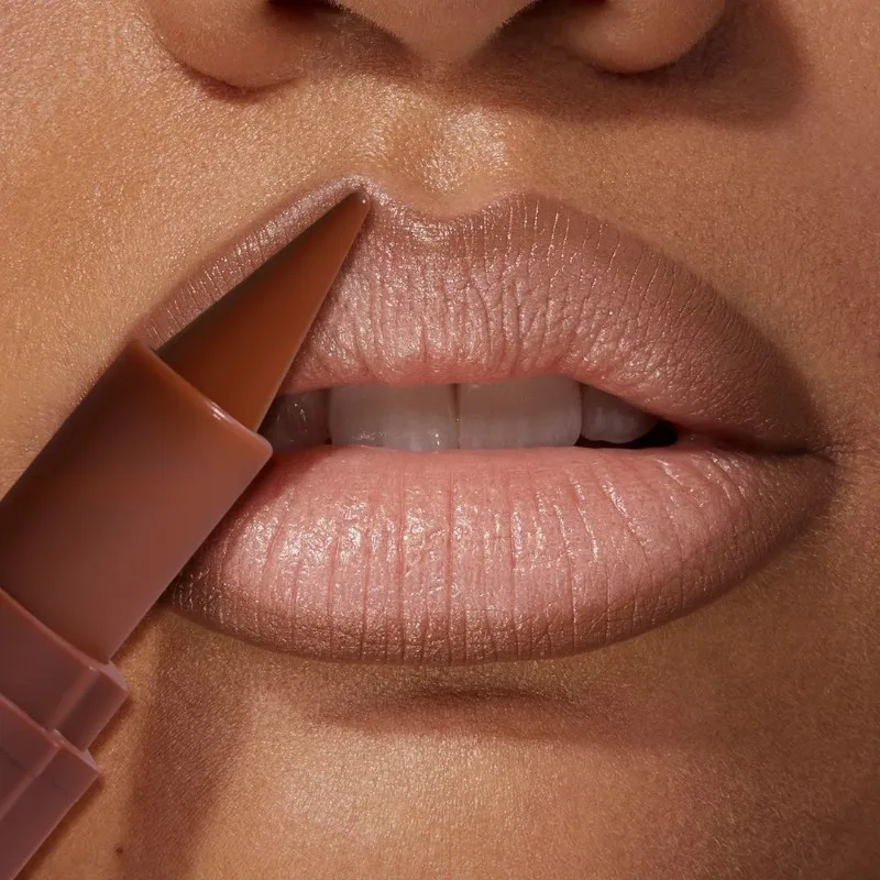 Lápiz Delineador de labios de niebla mate, tinte de labios carnoso, lápiz labial de contorno Natural desnudo, pigmentos de crayón, bálsamo labial hidratante, cosméticos