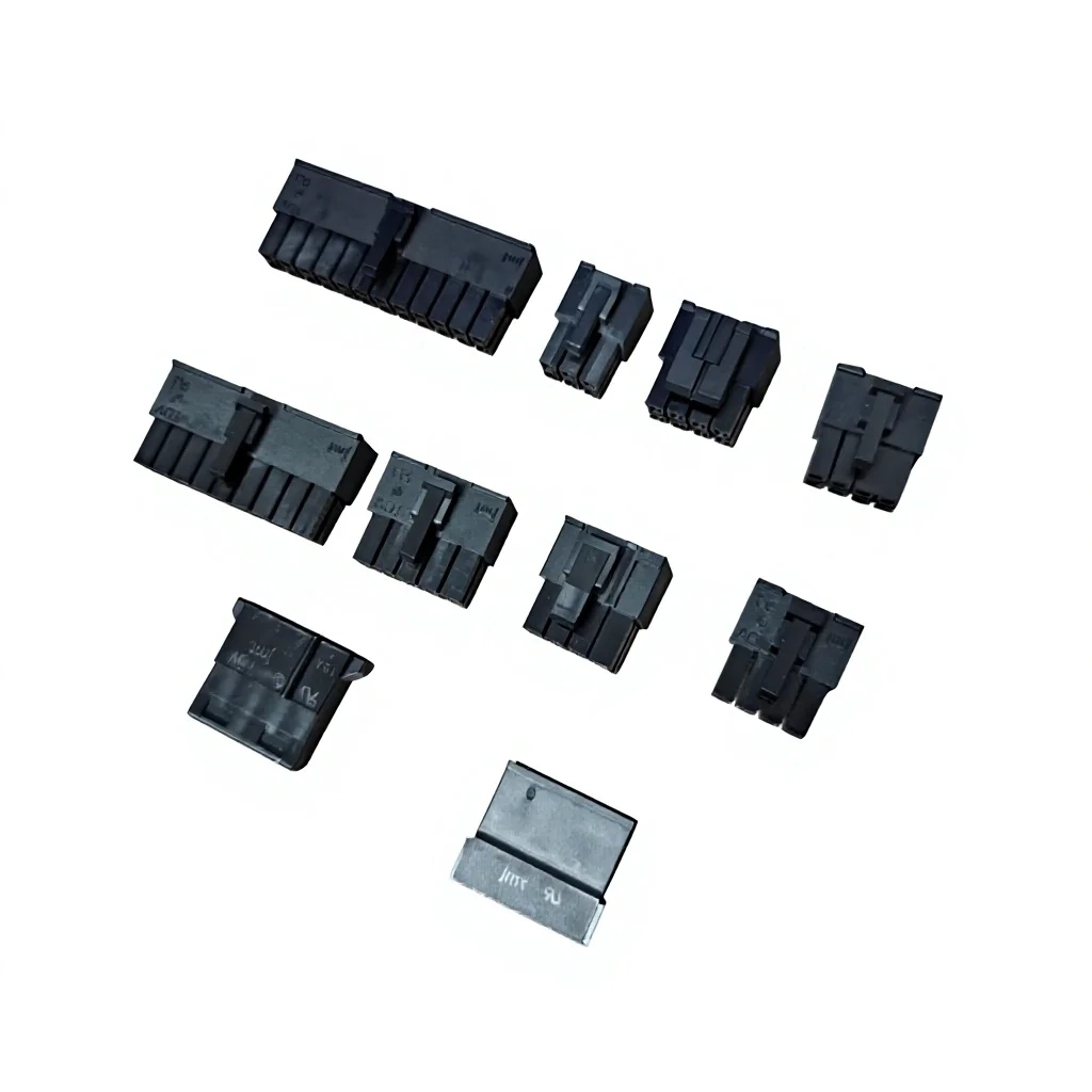 JMT Male Connector 24P MB 20/18/16/14/12/10P PSU Power 8/6P GPU/PCIE 8p/4p CPU/ATX Housing Sata IDE 4Pin JMT Connector for DIY